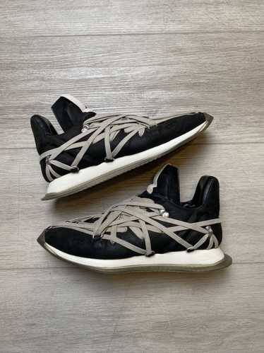 Rick Owens RICK OWENS MEGALACE RUNNERS BLACK AND … - image 1