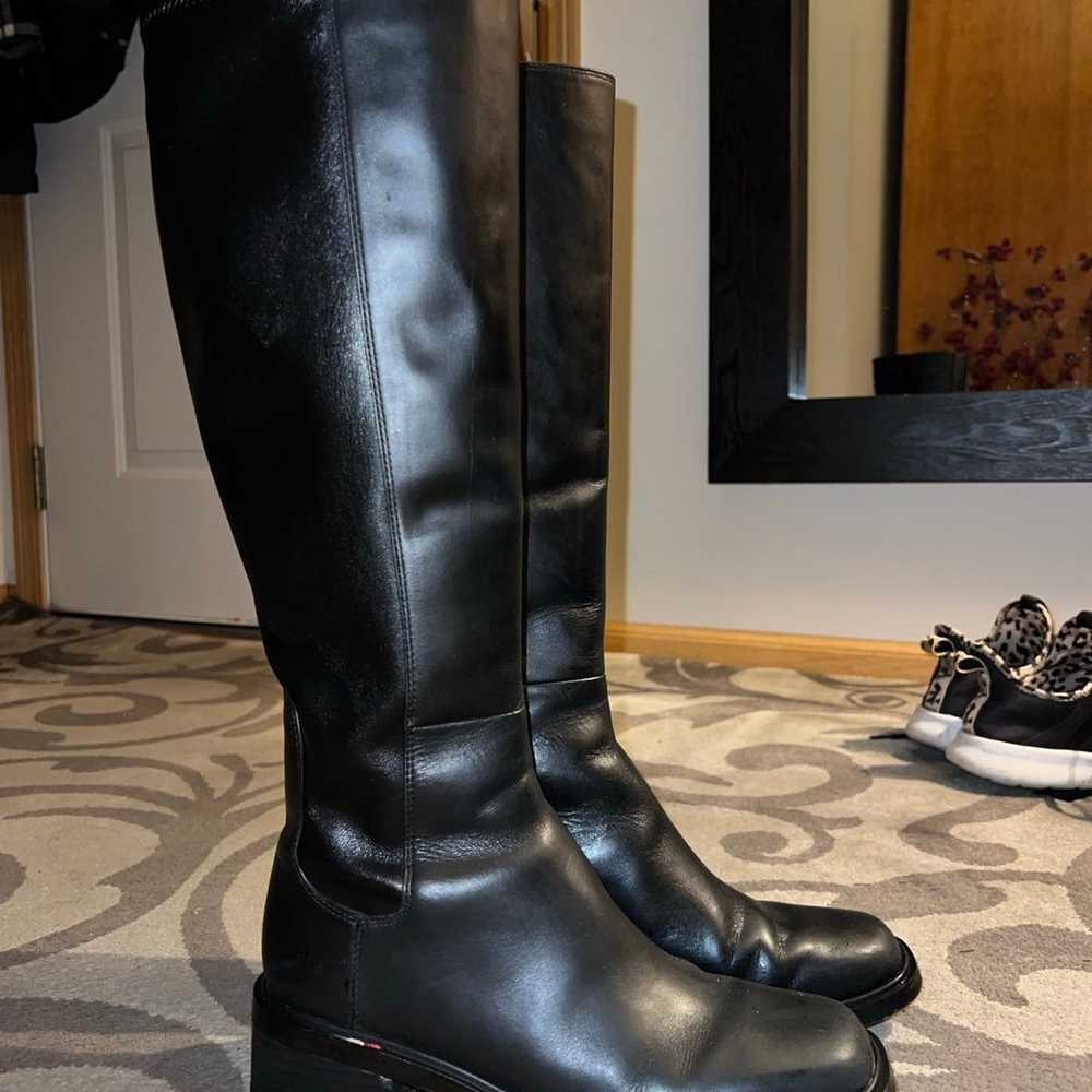 Franco Sarto Gisele Knee High Leather Boot - image 1