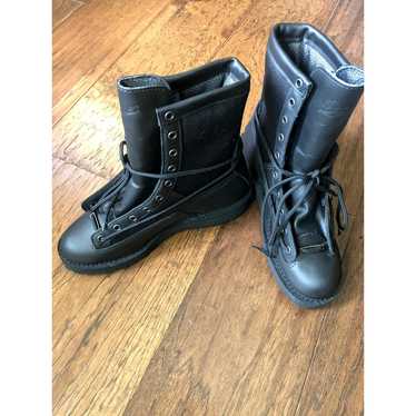 Women's Danner Acadia 8" Black Leather Work Boots