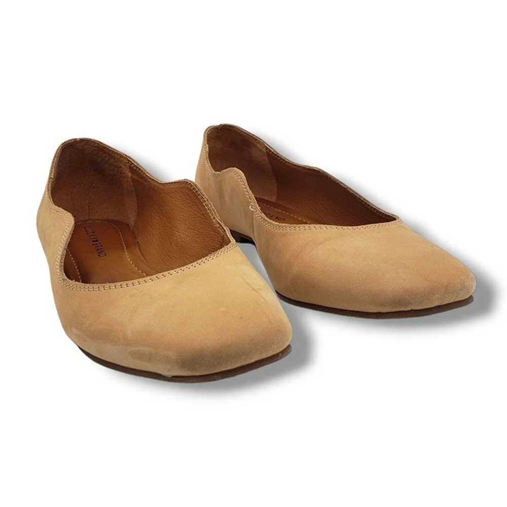 Lucky Brand Dellie Ballet Flat Womens 9 Beige Sue… - image 2