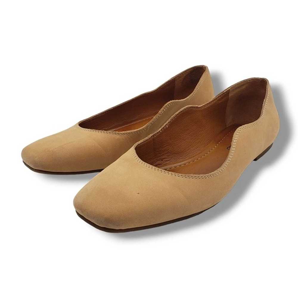 Lucky Brand Dellie Ballet Flat Womens 9 Beige Sue… - image 4