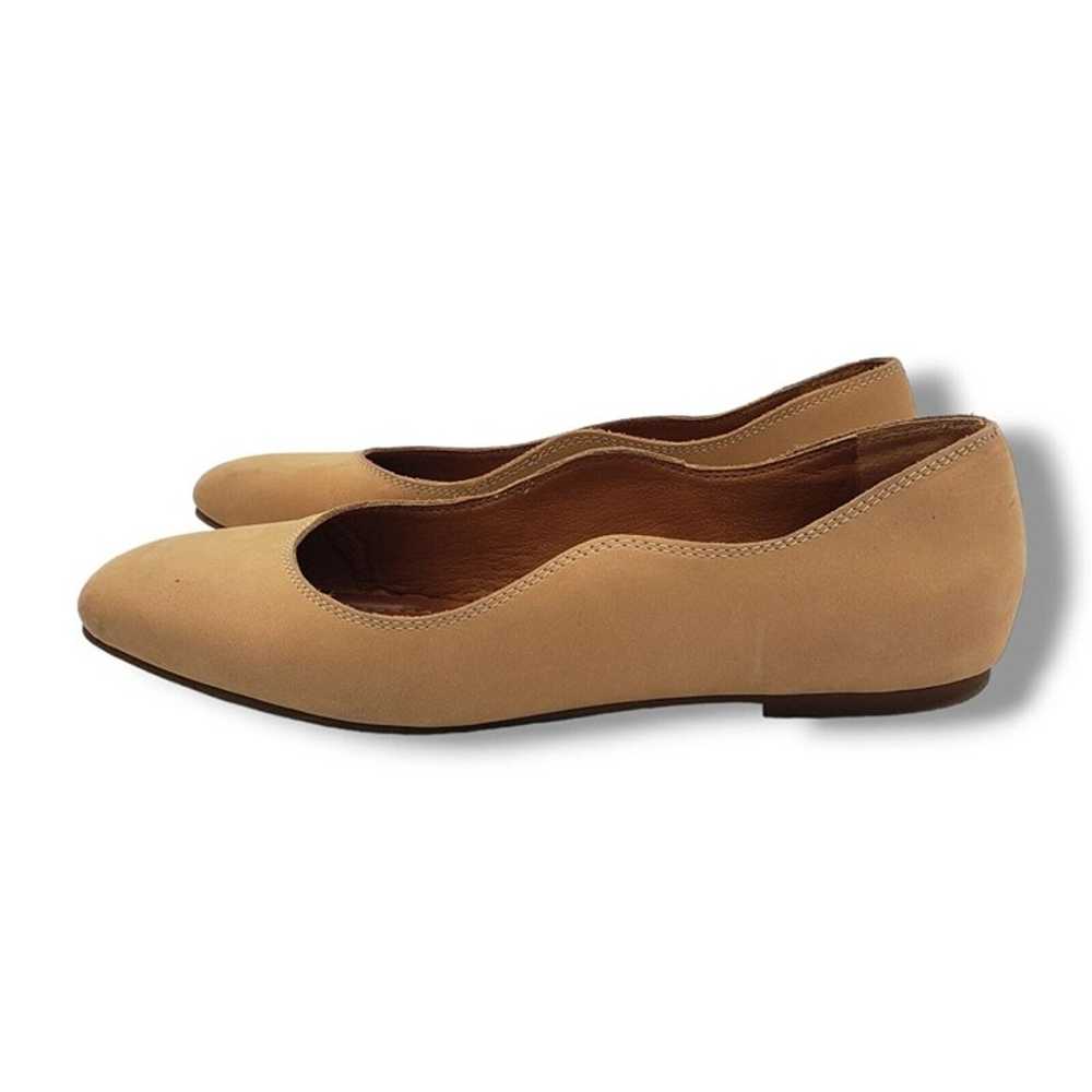 Lucky Brand Dellie Ballet Flat Womens 9 Beige Sue… - image 5