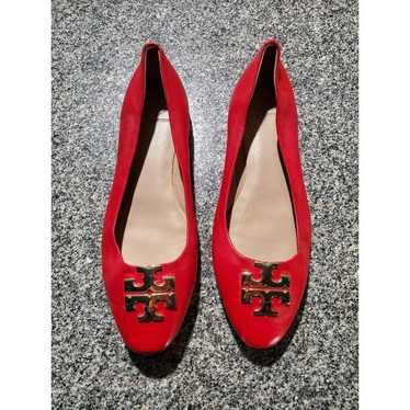 Tory Burch Red Flats