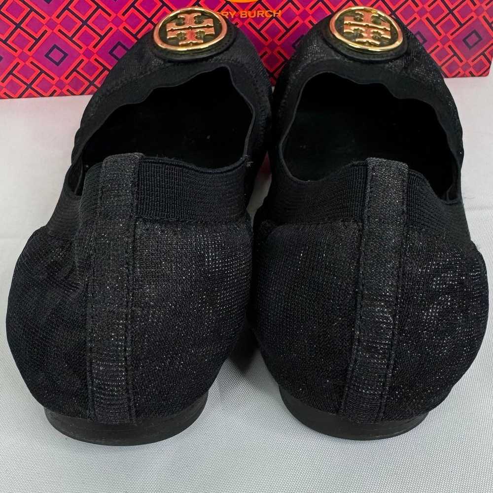 Tory Burch Caroline 2 Black Leopard Print Ballet … - image 6