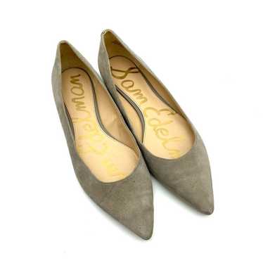 Sam Edelman Rae Point Toe Flat Tan Suede 9.5 - image 1