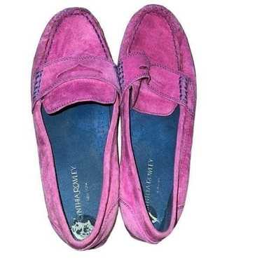 Cynthia Rowley Pink Suede Shoes 8 M - image 1