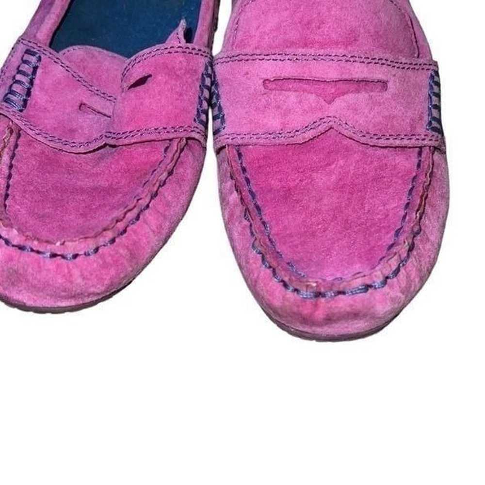 Cynthia Rowley Pink Suede Shoes 8 M - image 2