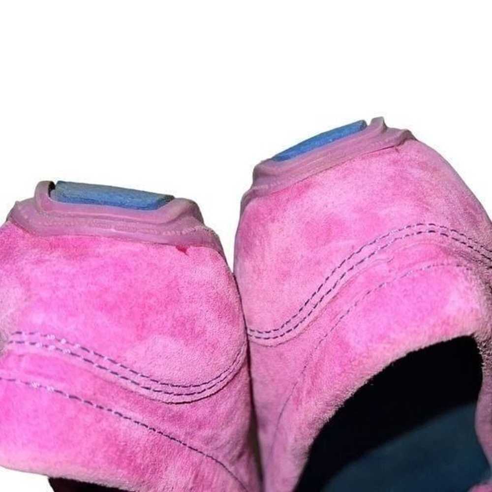 Cynthia Rowley Pink Suede Shoes 8 M - image 5