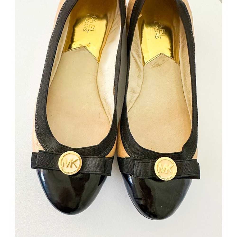 Michael Kors Leather Logo Ballerina Flats - image 2