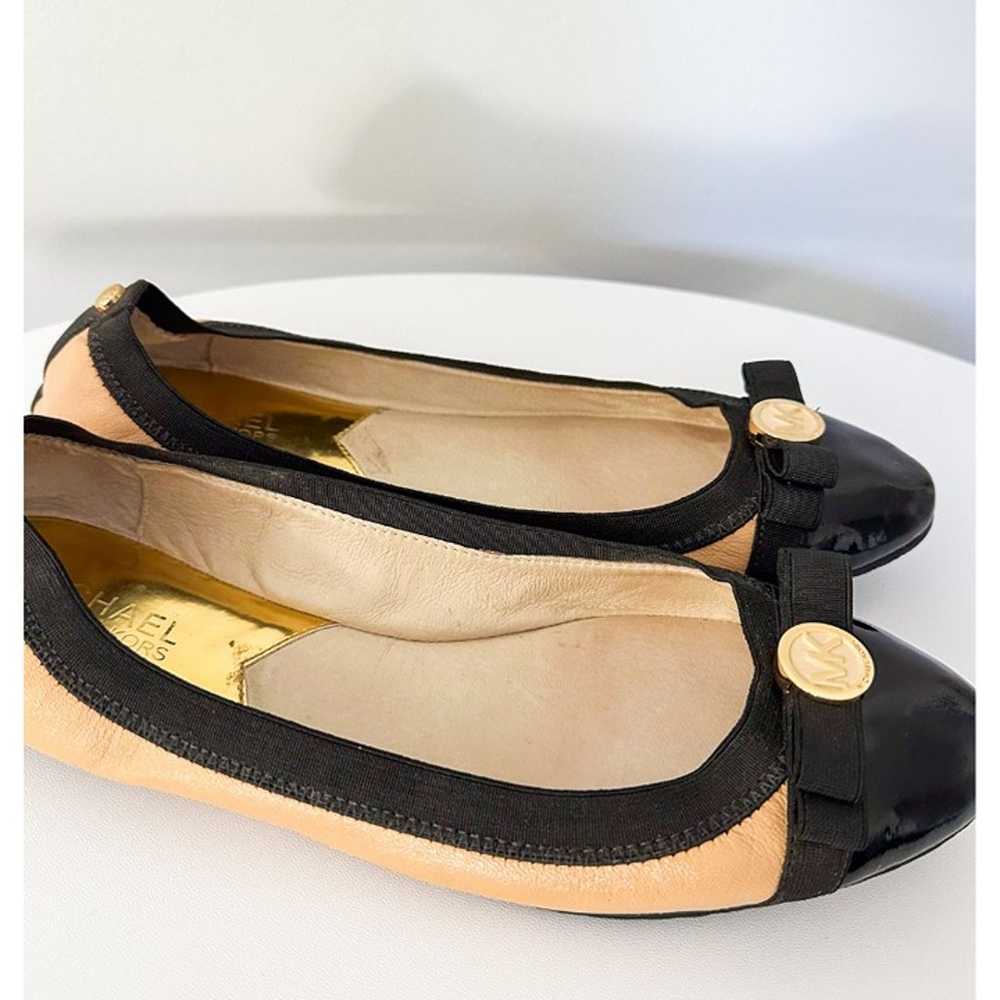 Michael Kors Leather Logo Ballerina Flats - image 3