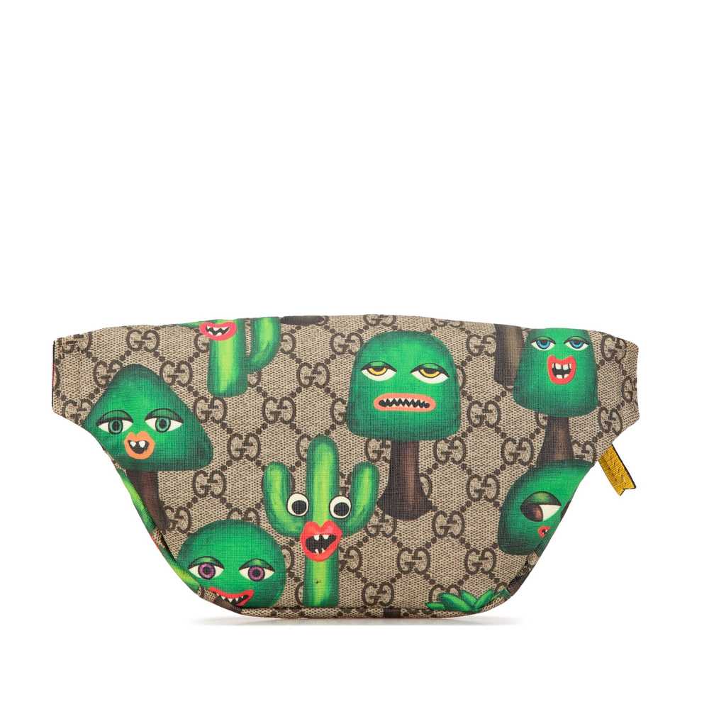 Gucci Gucci GG Supreme Smiling Plants Kids Belt B… - image 2