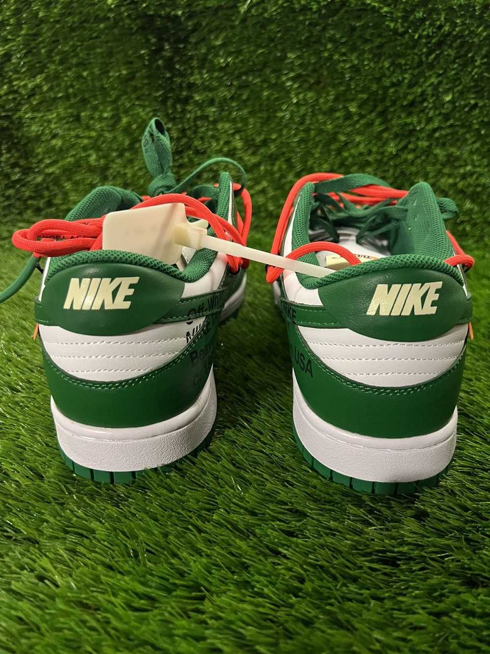 Nike × Off-White Dunk Low Off-White (Pine Green) - image 4