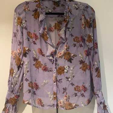 Floral Silk Blouse