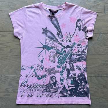 Vintage Playboy Pink Las Vegas Tee - image 1