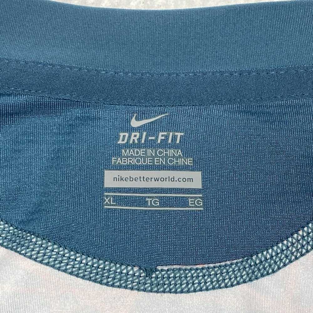 Nike Nike Dri Fit T Shirt Mens XL Blue Short Slee… - image 3