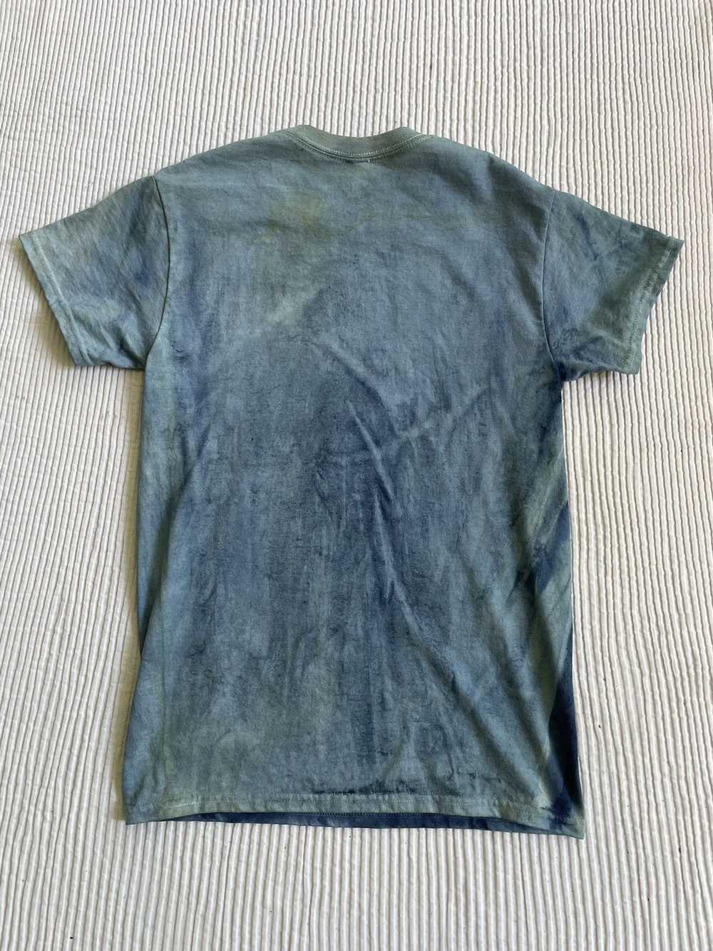 Indigo × Vintage Vertical Stripe Indigo Tee - image 6