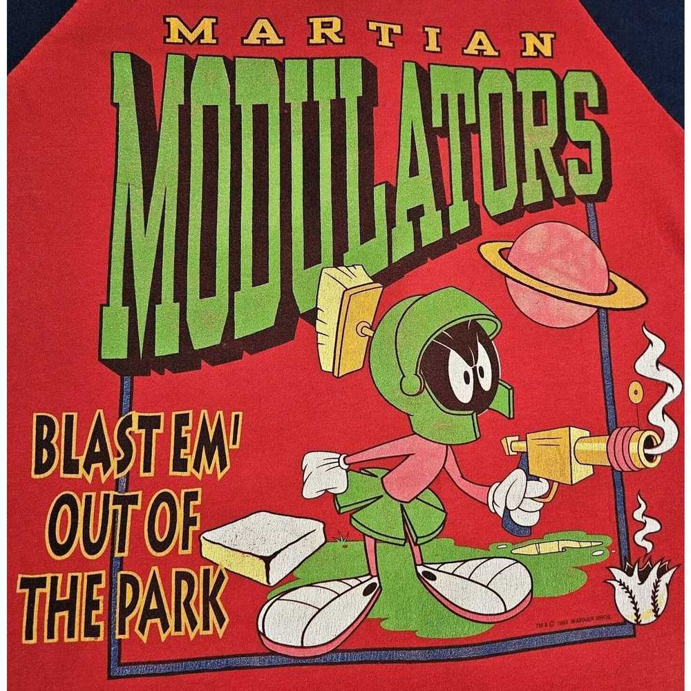 Athletic Works Marvin Martian Modulators Shirt Vt… - image 4