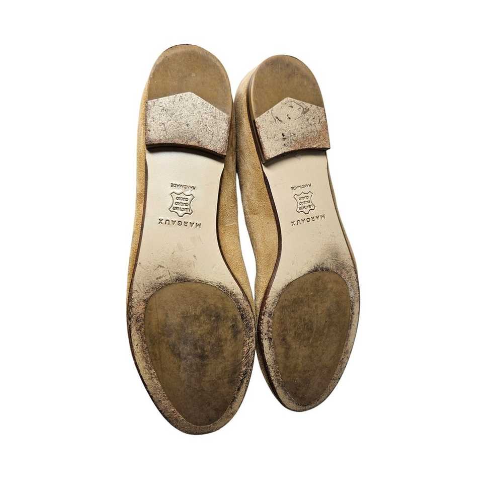 Margaux 40 Brown Suede Leather Ballet Flat Minima… - image 3