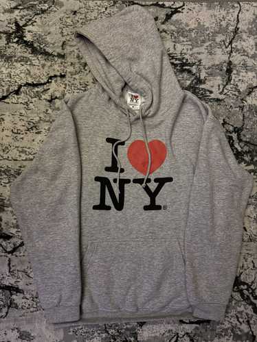 I Love Ny × Streetwear × Vintage I love NY x Grey 