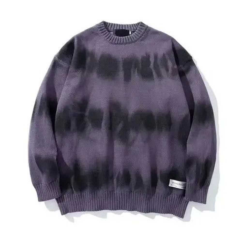 Coloured Cable Knit Sweater × Custom Sweatshirt ×… - image 1