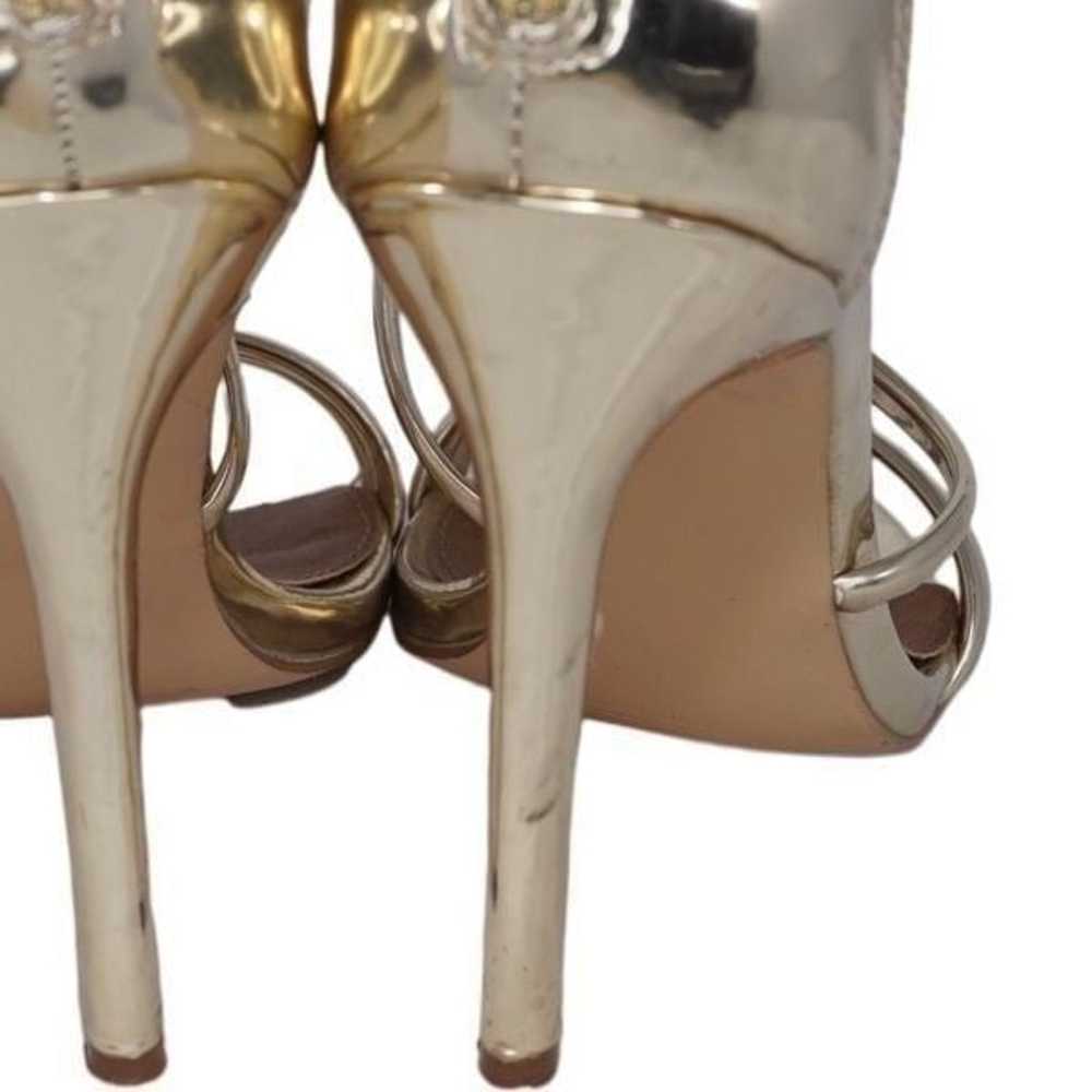 Steve Madden Fayja Gold Stiletto Heels, Size 8 - image 2