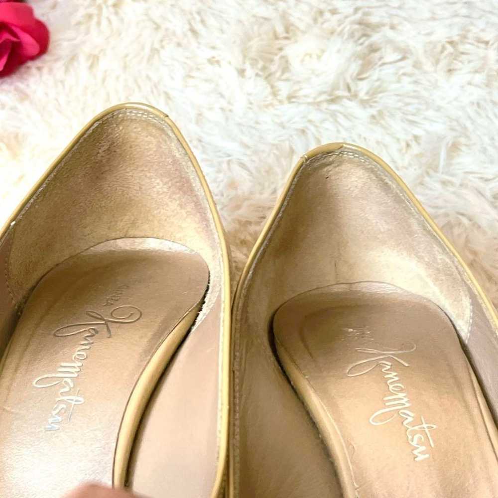 Ginza Kanematsu Pumps, Enamel Beige, 23cm, Pointe… - image 10