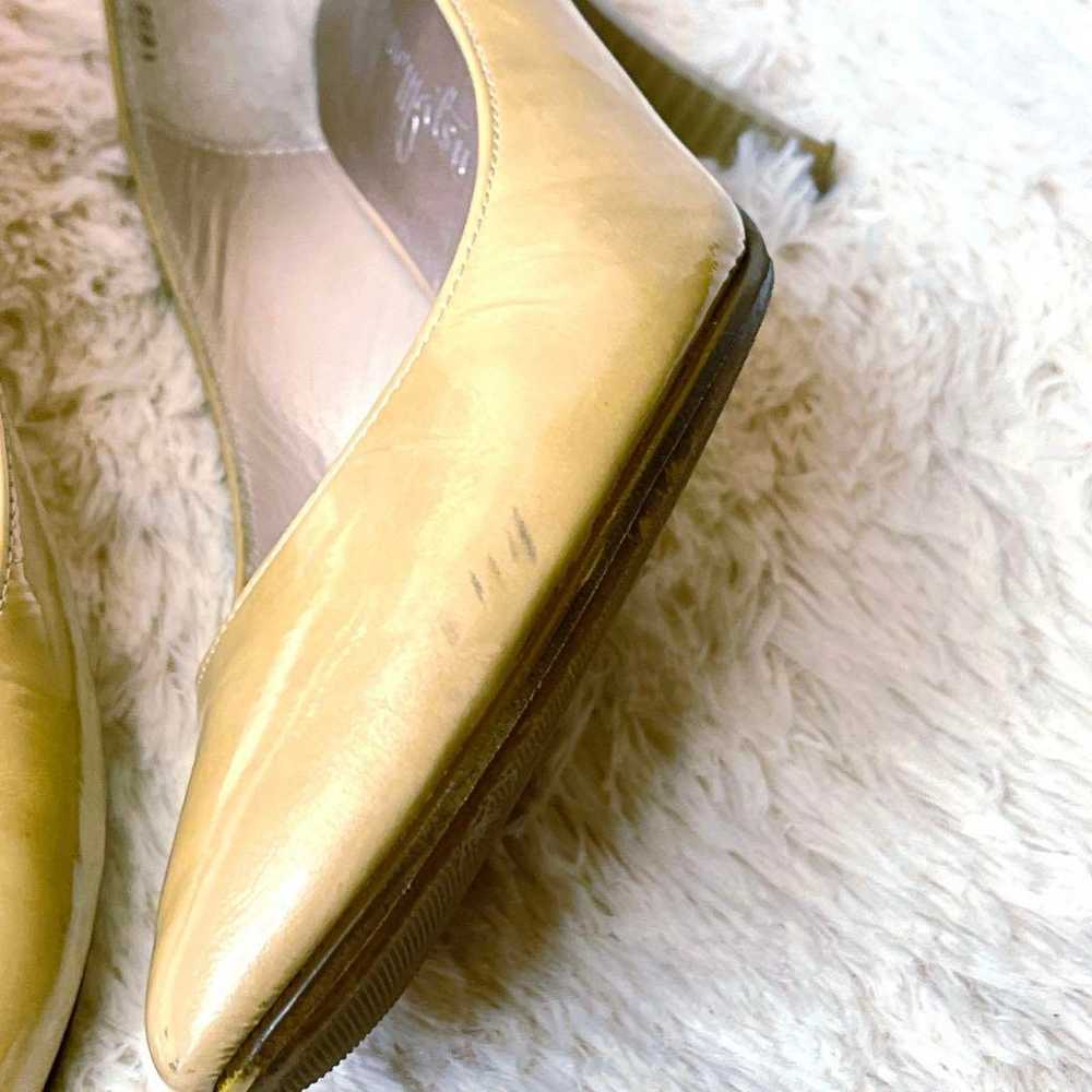 Ginza Kanematsu Pumps, Enamel Beige, 23cm, Pointe… - image 9