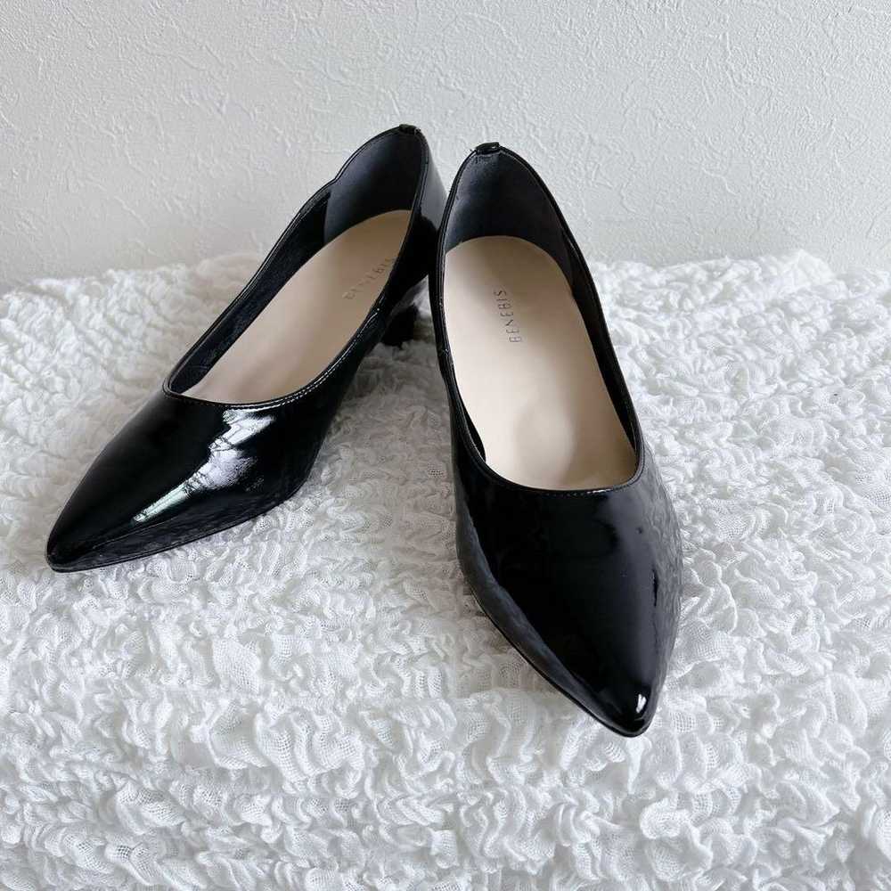 In excellent condition✨ BENEBIS Pumps, Patent Lea… - image 2