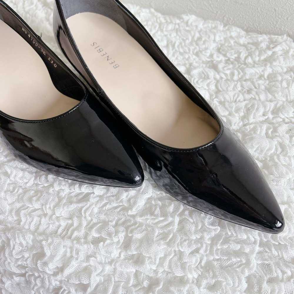 In excellent condition✨ BENEBIS Pumps, Patent Lea… - image 8