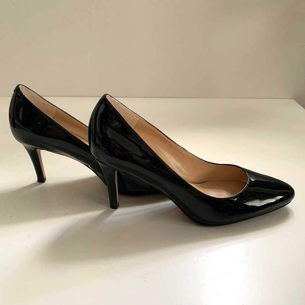 COLE HAAN Enamel Pumps Size 6B Black - image 4