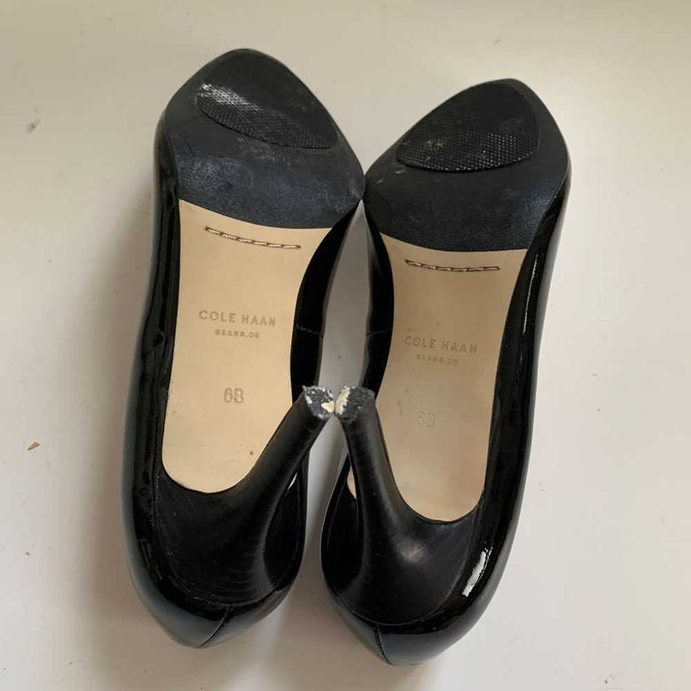 COLE HAAN Enamel Pumps Size 6B Black - image 6