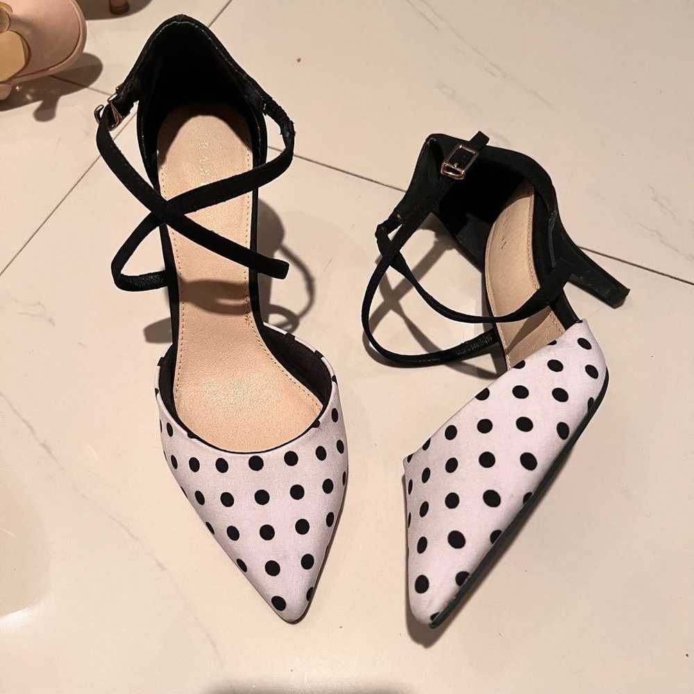 RANDA Dot Open Pumps - image 1