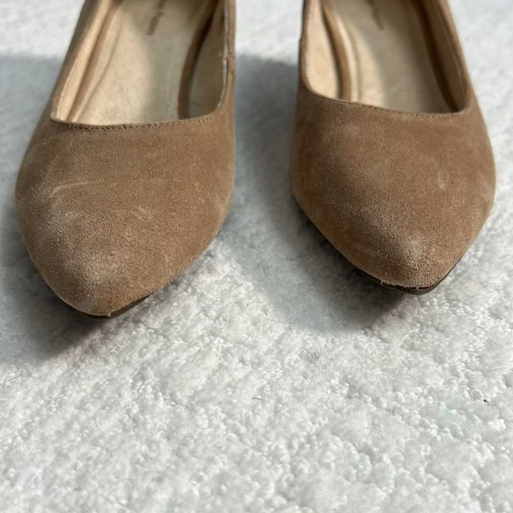 New! Hush Puppies Sophie neutral beige suede low … - image 2