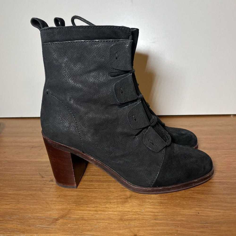 ED Ellen DeGeneres Leather & Suede Ankle Boots Wa… - image 5