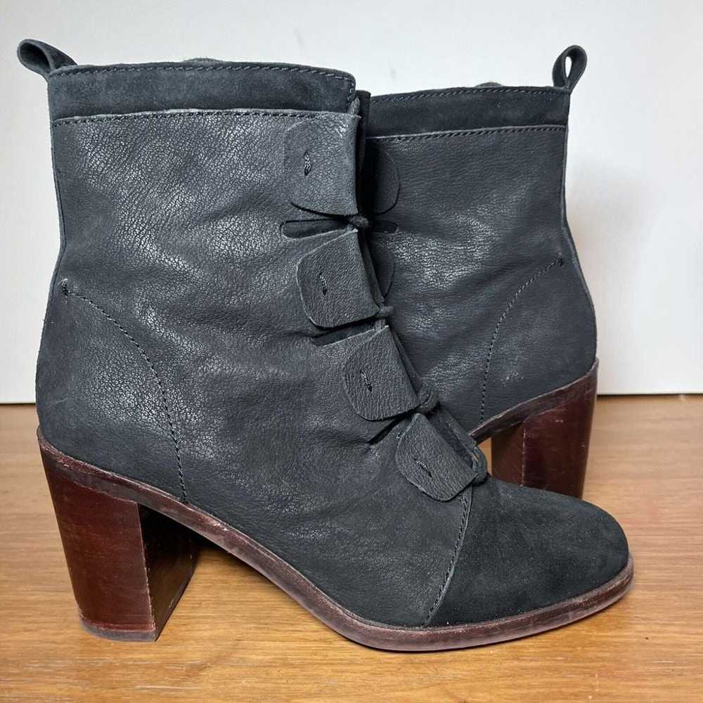 ED Ellen DeGeneres Leather & Suede Ankle Boots Wa… - image 8