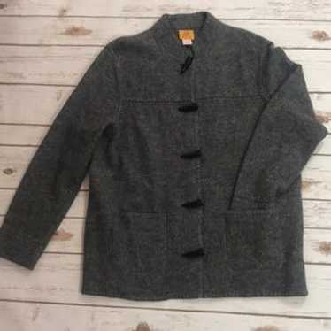 Ruby Rd. Wool Shacket Toggle Button Jacket M - image 1
