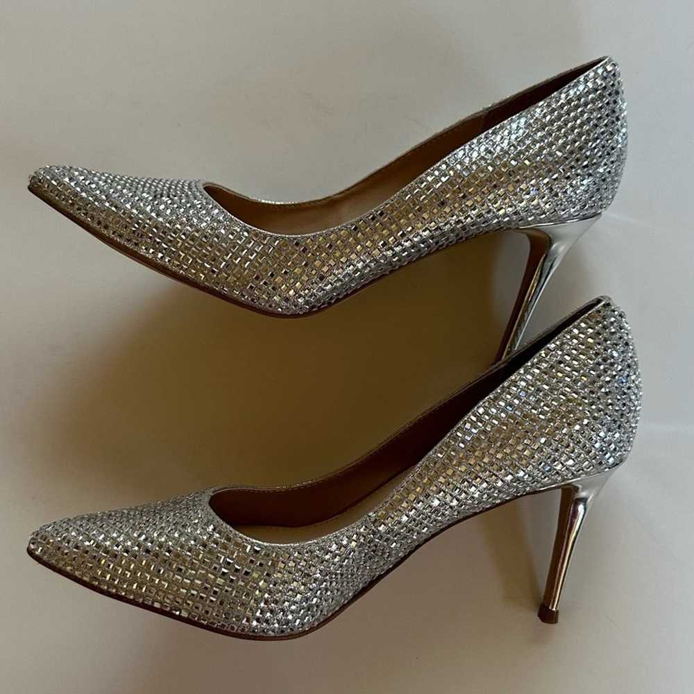 New Steve Madden Women’s Metallic Studded Rhinest… - image 8