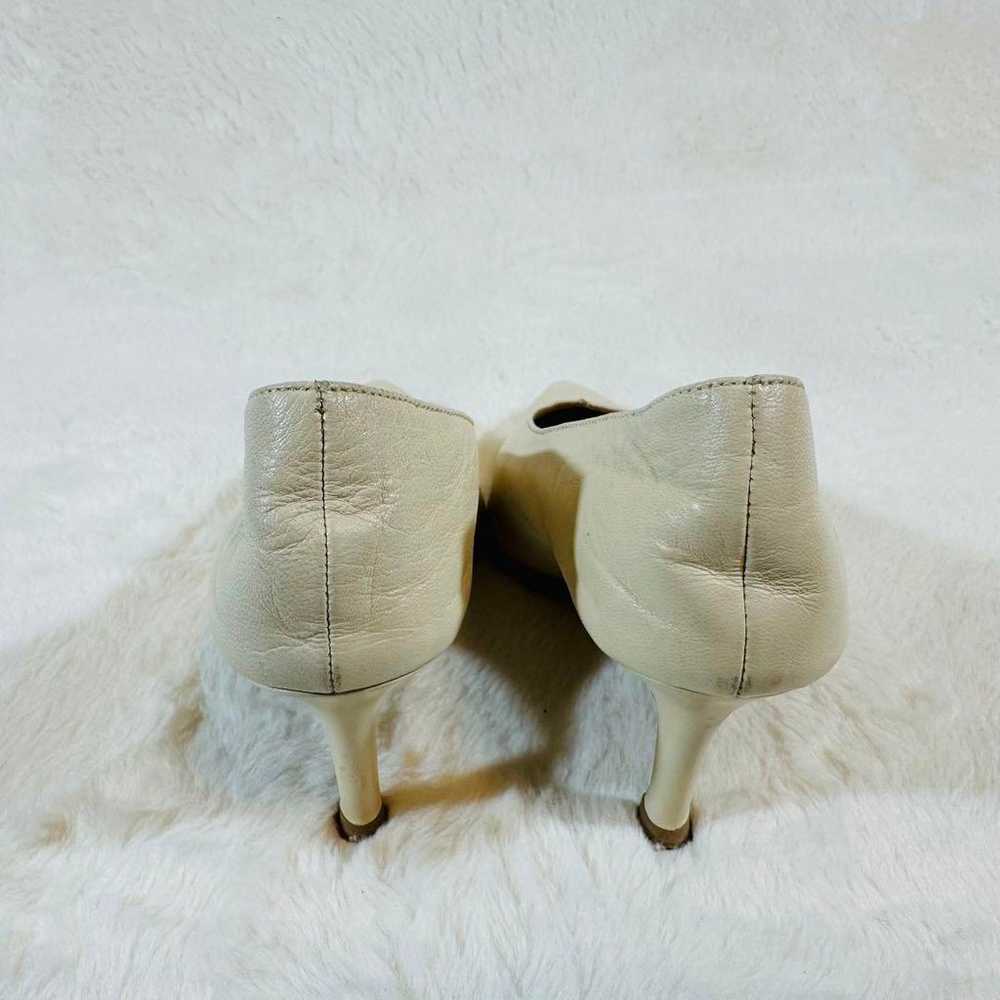 Excellent condition FABIO RUSCONI pumps, white, h… - image 7