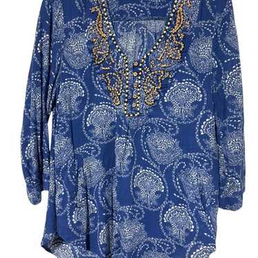 Lucky Brand boho tunic peasant top size medium - image 1