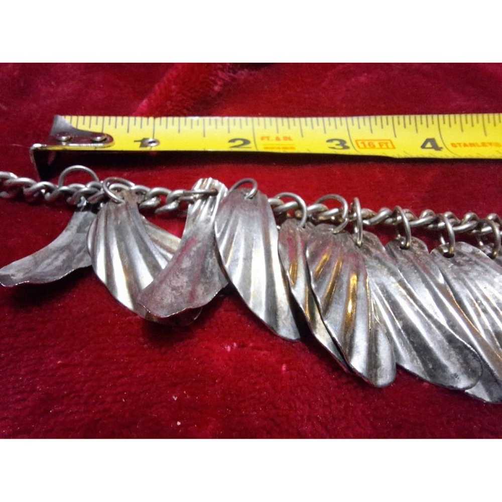 Non Signé / Unsigned Silver necklace - image 7