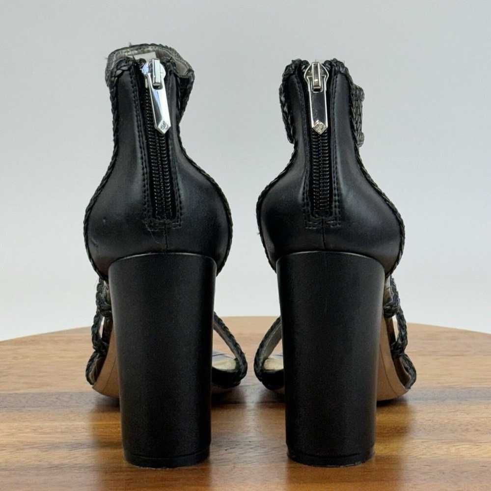 Womens Sam Edelman Yordana Black Leather Braided … - image 7