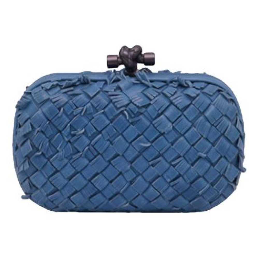 Bottega Veneta Pochette Knot leather clutch bag - image 1