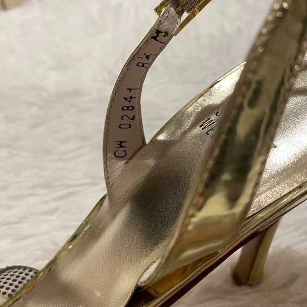 Stuart Weitzman Hollywood Rhinestone Heel in Pale… - image 6