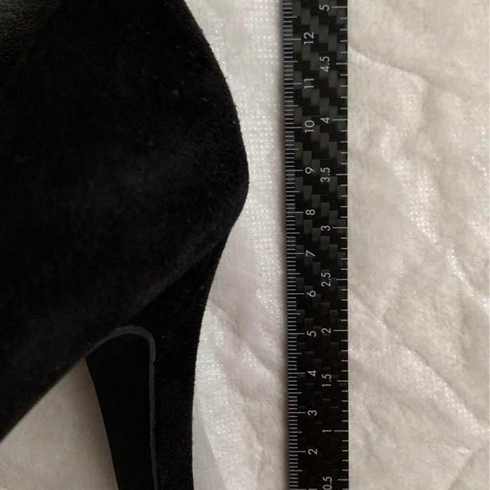 MELMO Black Suede Pumps 23cm - image 7