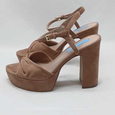 Draper James Paloma Platform Sandal Womens 6.5 Br… - image 1