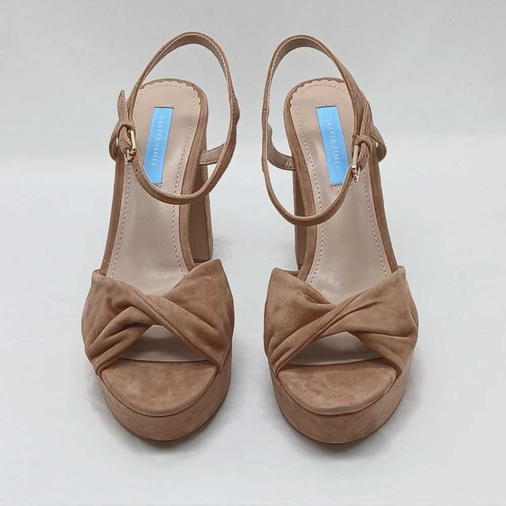 Draper James Paloma Platform Sandal Womens 6.5 Br… - image 3