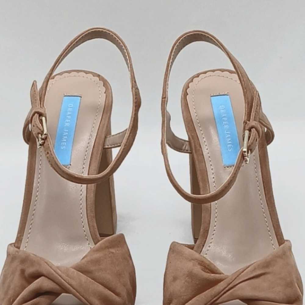 Draper James Paloma Platform Sandal Womens 6.5 Br… - image 8