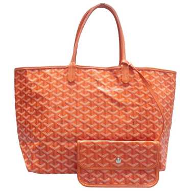 Goyard Saint-Louis leather tote