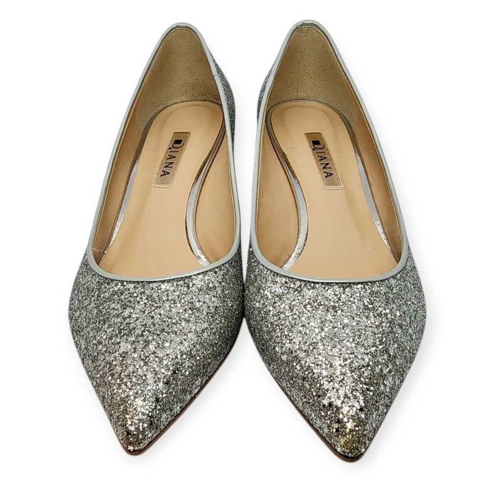 [Diana] Pointed Toe All Glitter Sparkle High Heel… - image 4