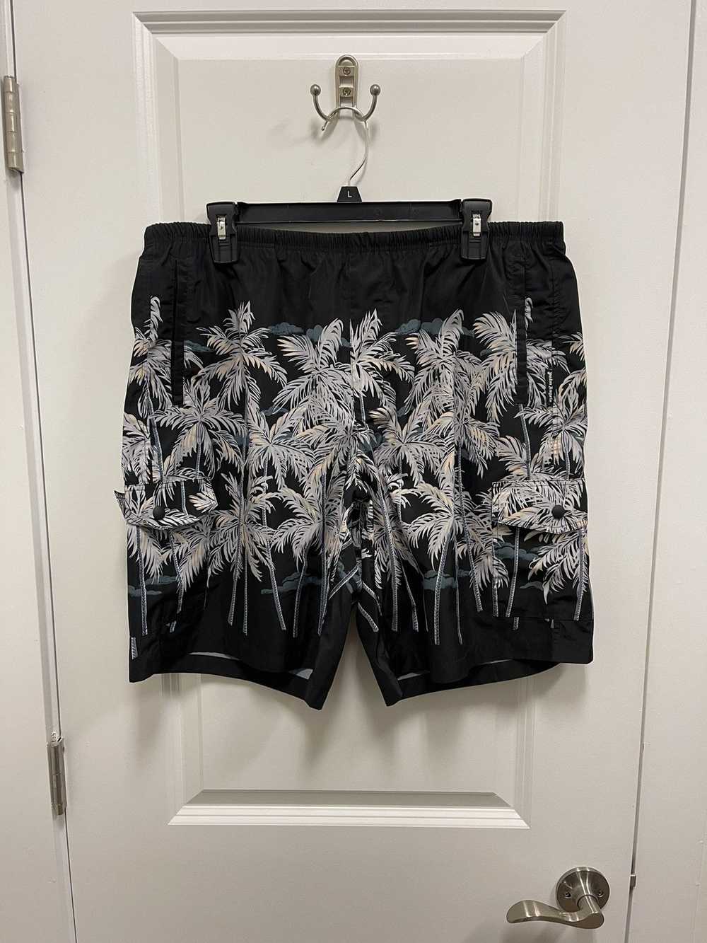 Palm Angels Palm Angels All over Palms Swim Shorts - image 1